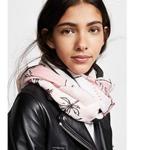 KATE SPADE USA MAP OBLONG SCARF SCARVES WRAP